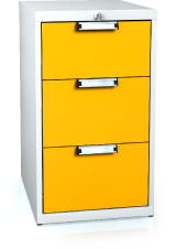 Unterbaublöcke UNI für Werkbänke 840 x 480 x 600 - 3x Schubladen